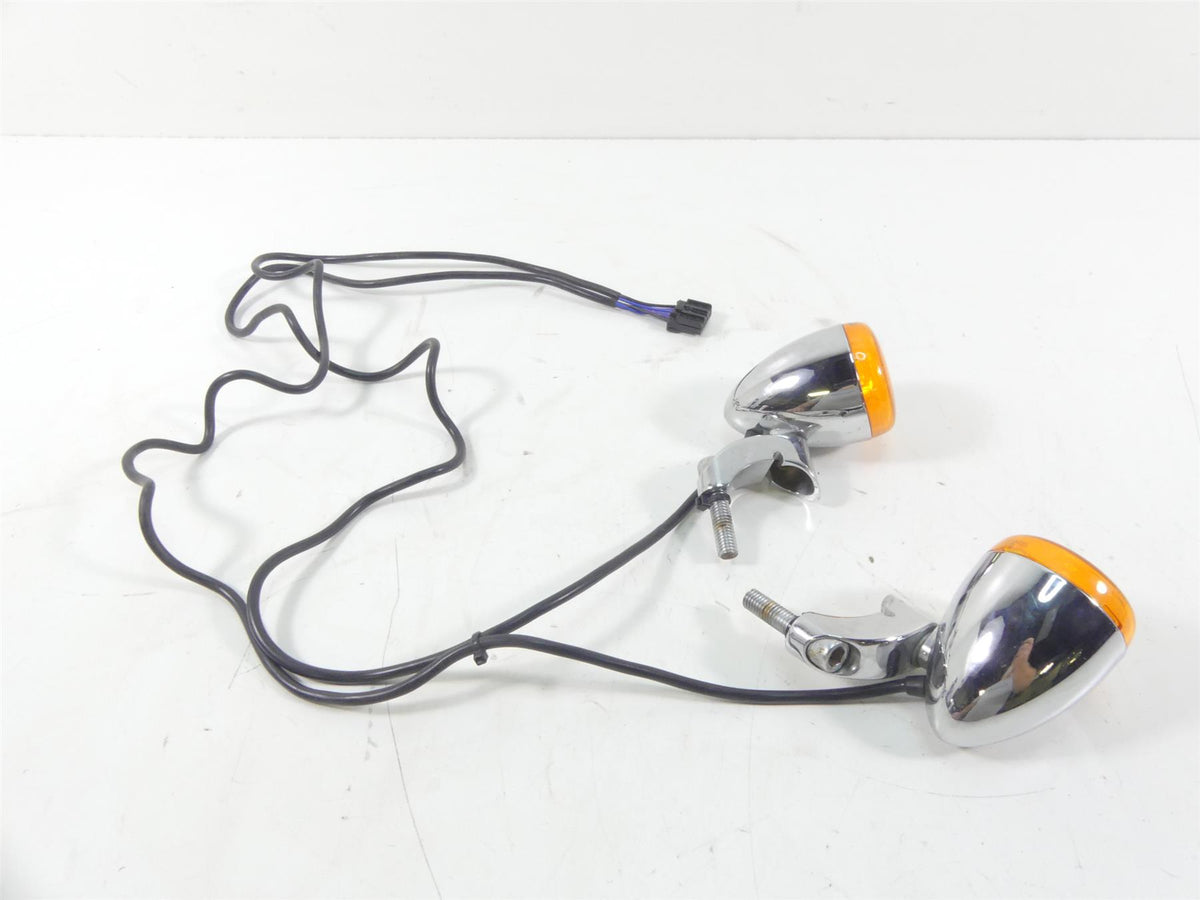 1997 Harley Dyna FXDS Super Glide Conv Front Blinker Turn Signal Set 68709-94 {{ shop.shopifyCountryName }} - Mototech271