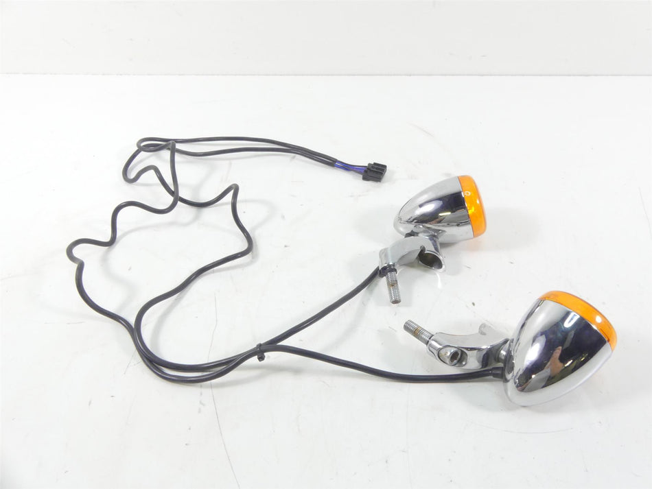 1997 Harley Dyna FXDS Super Glide Conv Front Blinker Turn Signal Set 68709-94 {{ shop.shopifyCountryName }} - Mototech271