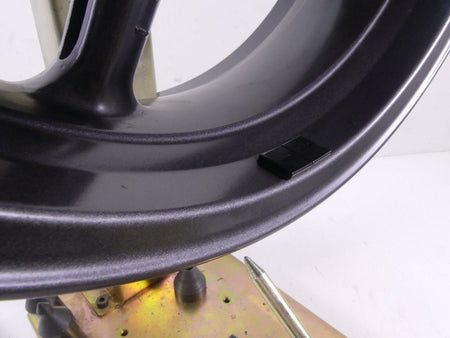 2009 Triumph Street Triple 675R Straight Rear 5 Spoke Wheel Rim 17x5.5 T2010842 {{ shop.shopifyCountryName }} - Mototech271