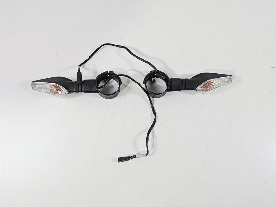 2022 Ducati Streetfighter V2 Front Blinker Turn Signals & Clamps Set 53010322A {{ shop.shopifyCountryName }} - Mototech271