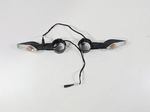 2022 Ducati Streetfighter V2 Front Blinker Turn Signals & Clamps Set 53010322A