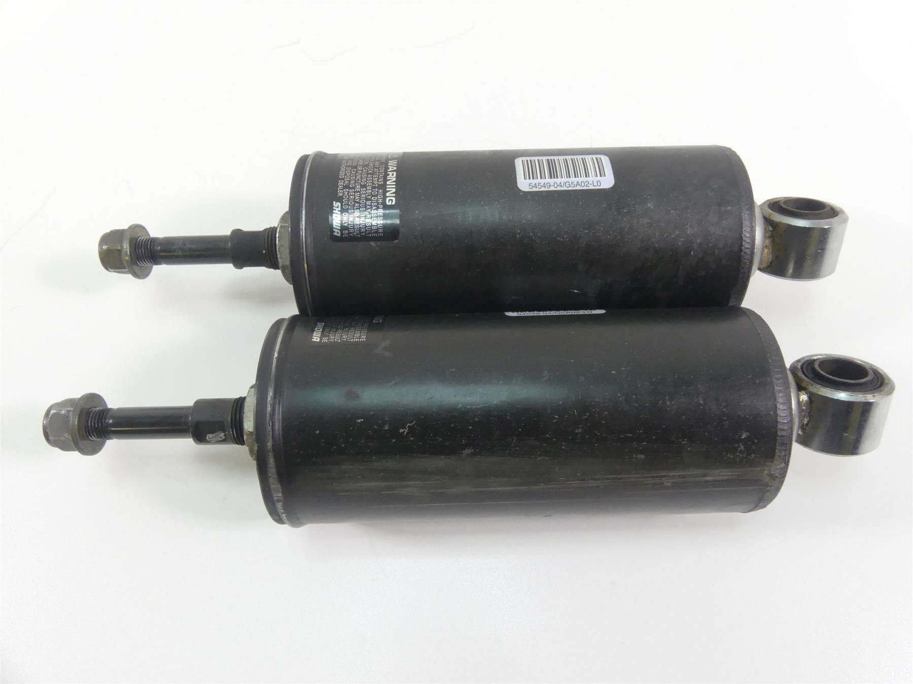 2008 Harley Softail FLSTSB Cross Bones Rear Showa Suspension Shocks 54549-04 {{ shop.shopifyCountryName }} - Mototech271