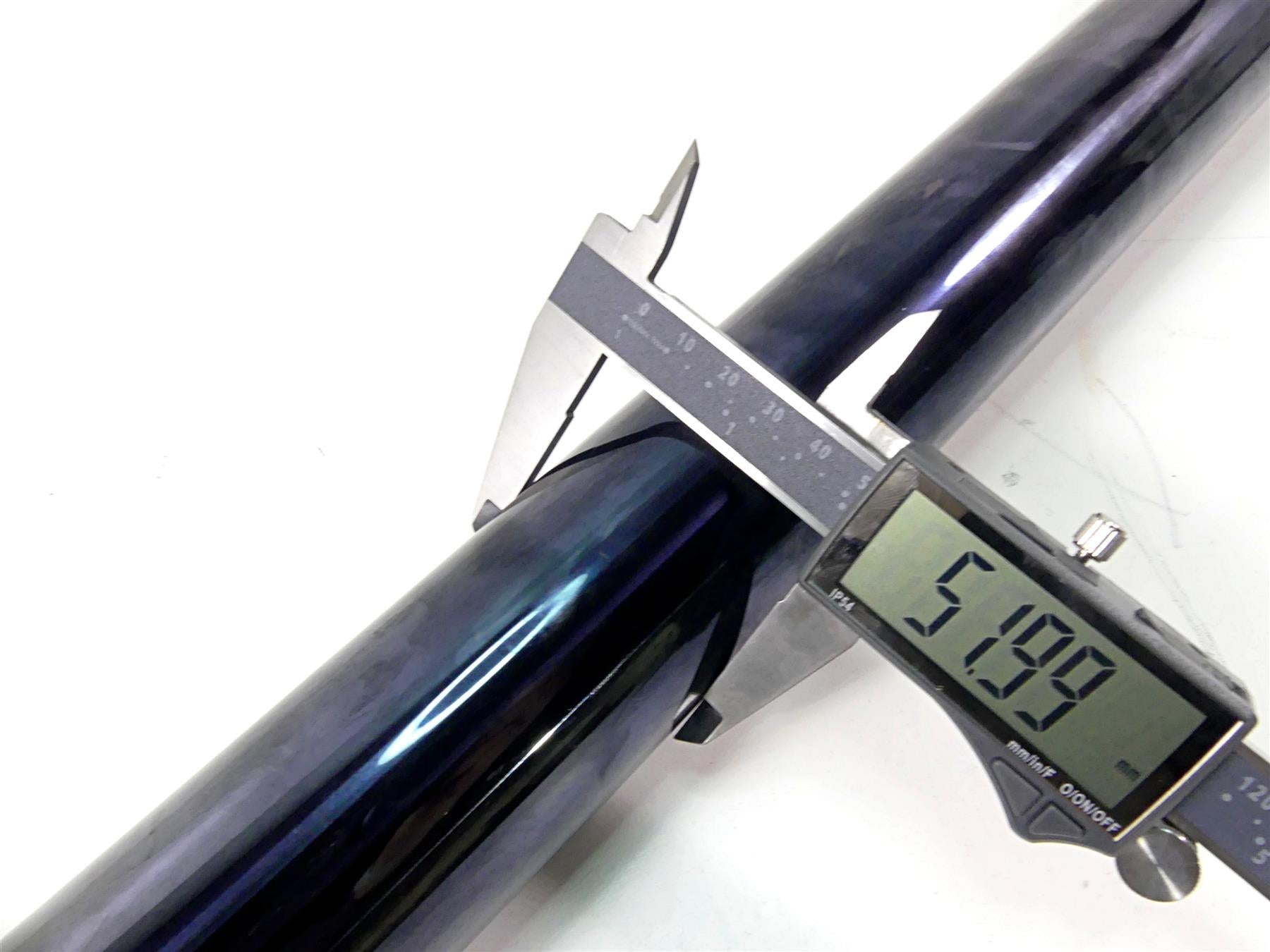 2012 Yamaha VMX17 VMAX 1700 Left 52mm Front Fork Leg - Read 2S3-23102-00-00 {{ shop.shopifyCountryName }} - Mototech271