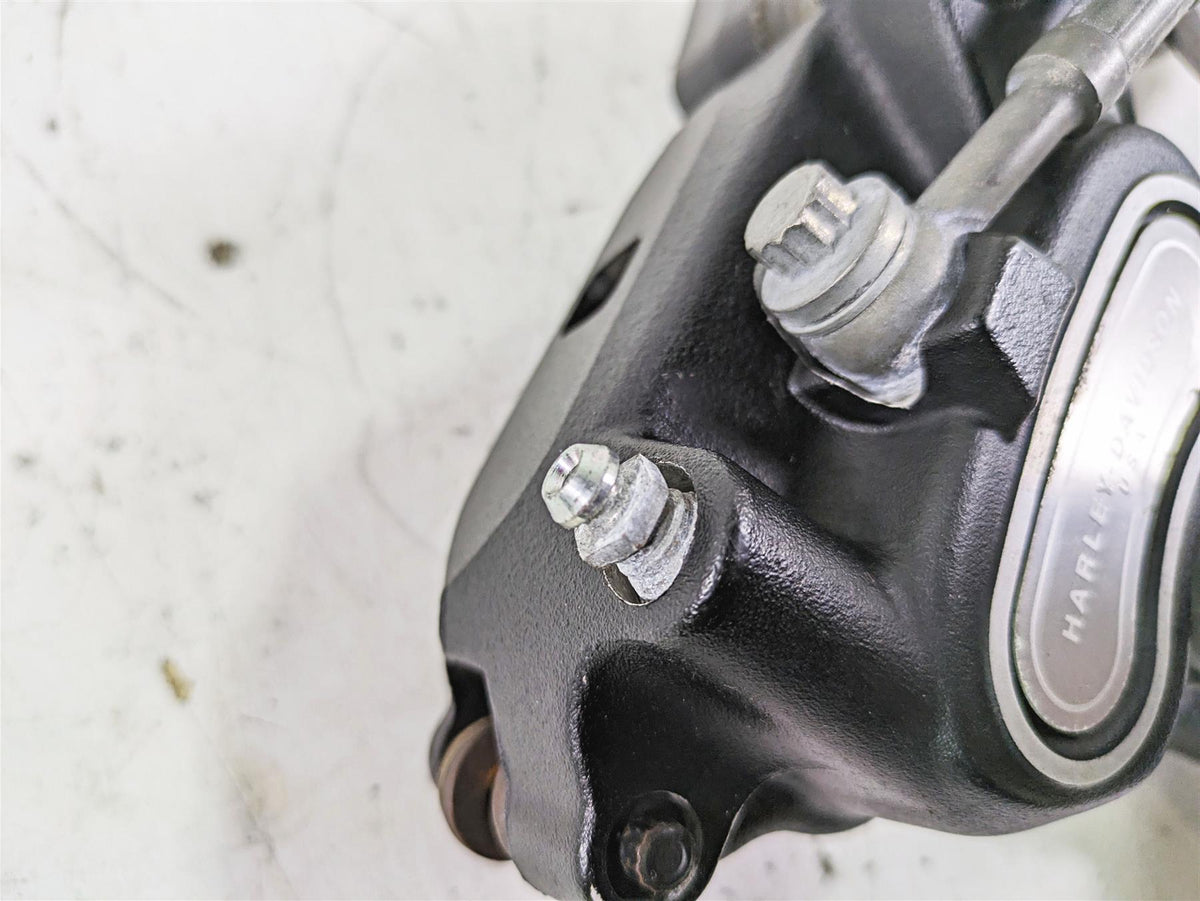 2013 Harley FXDWG Dyna Wide Glide Rear Brake Caliper 25mm + Line 40908-08 {{ shop.shopifyCountryName }} - Mototech271