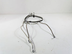 2017 Harley Touring FLHTKSE CVO E-Glide Front Abs Brake Line Set 77" 41800573 | Mototech271