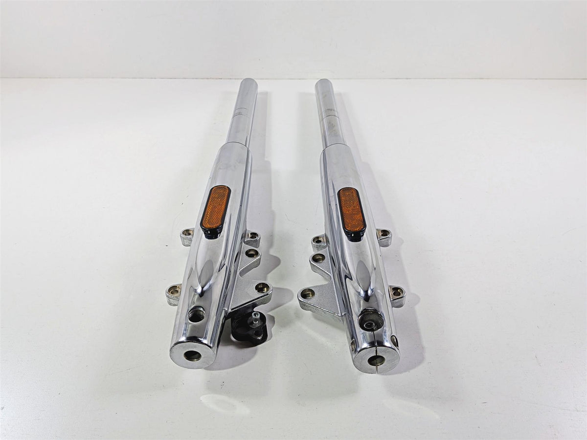 2015 Indian Chieftain Straight Chrome Front Fork Leg Set - 46mm 1824021 1824022-Mototech271