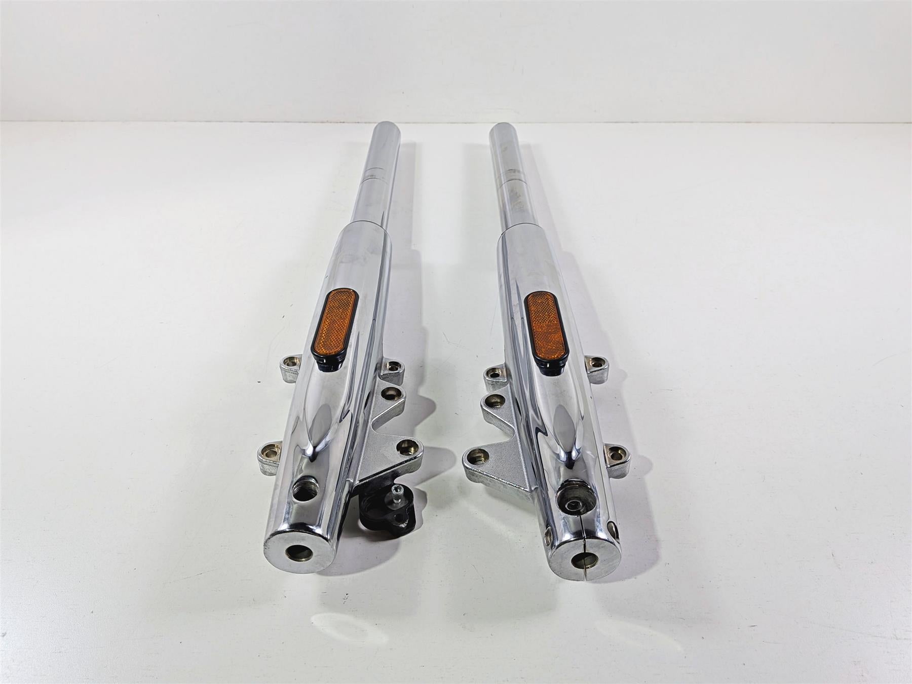 2015 Indian Chieftain Straight Chrome Front Fork Leg Set - 46mm 1824021 1824022-Mototech271