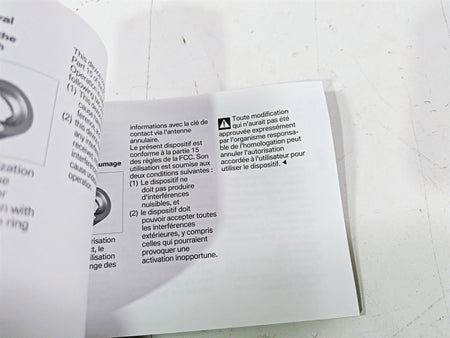 2017 BMW F800GS Adv K75 Owners Manual Book 01408354737 {{ shop.shopifyCountryName }} - Mototech271