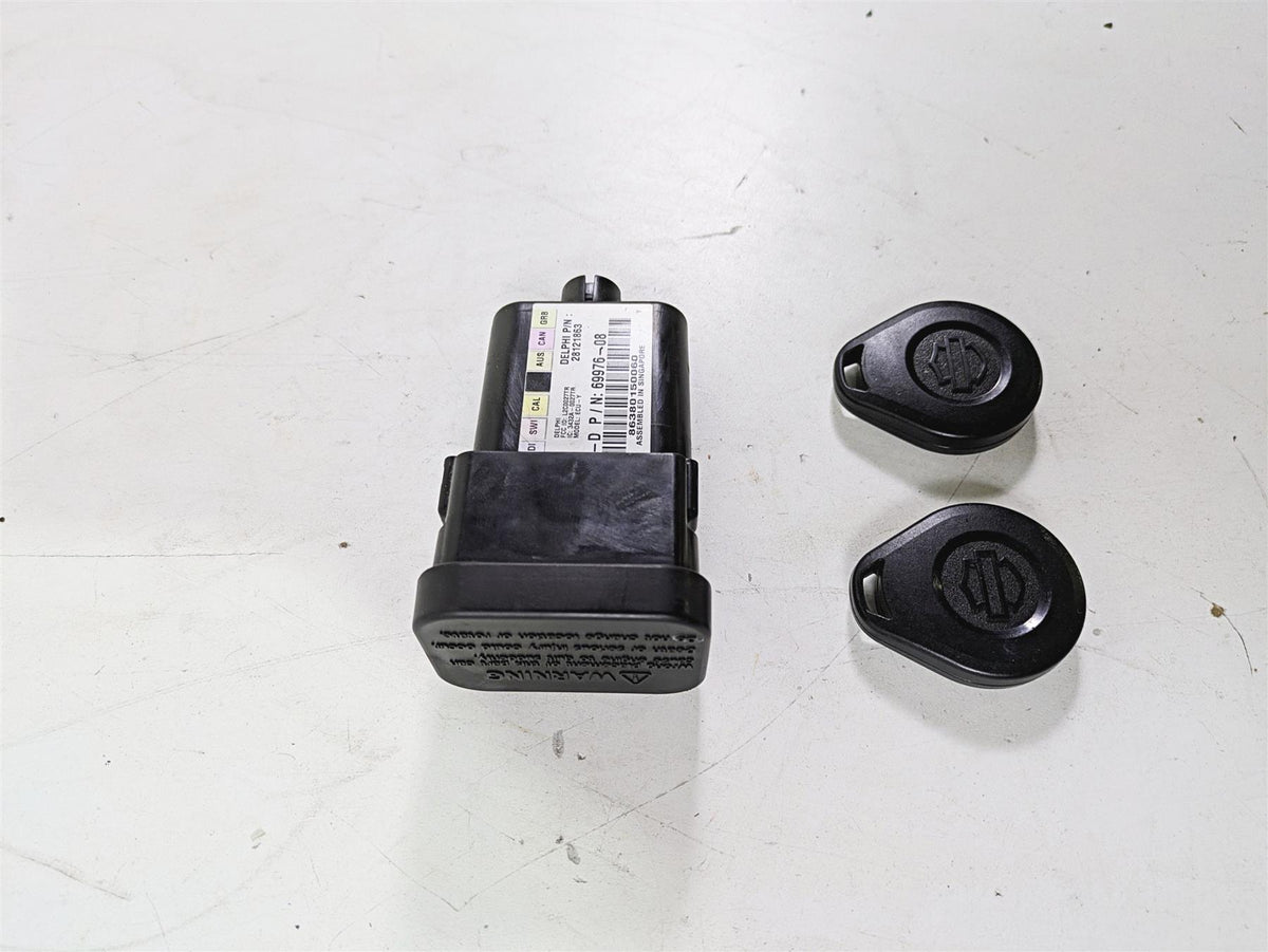 2010 Harley VRSCF Muscle Rod Tssm Security Flasher Module & Key Fob 69976-08 {{ shop.shopifyCountryName }} - Mototech271
