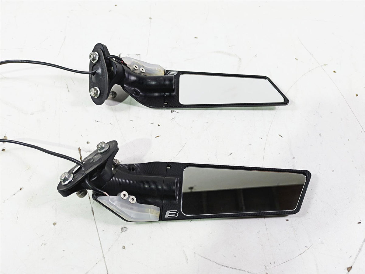 2008 Aprilia RSVR 1000 Factory Rear View Blinker Wing Mirror Set - Read {{ shop.shopifyCountryName }} - Mototech271