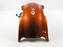 Load image into Gallery viewer, 2011 Harley Touring FLTRU Road Glide Custom Fiber Stretched Rear Fender + Light For 2 into 1 Exhaust | Mototech271
