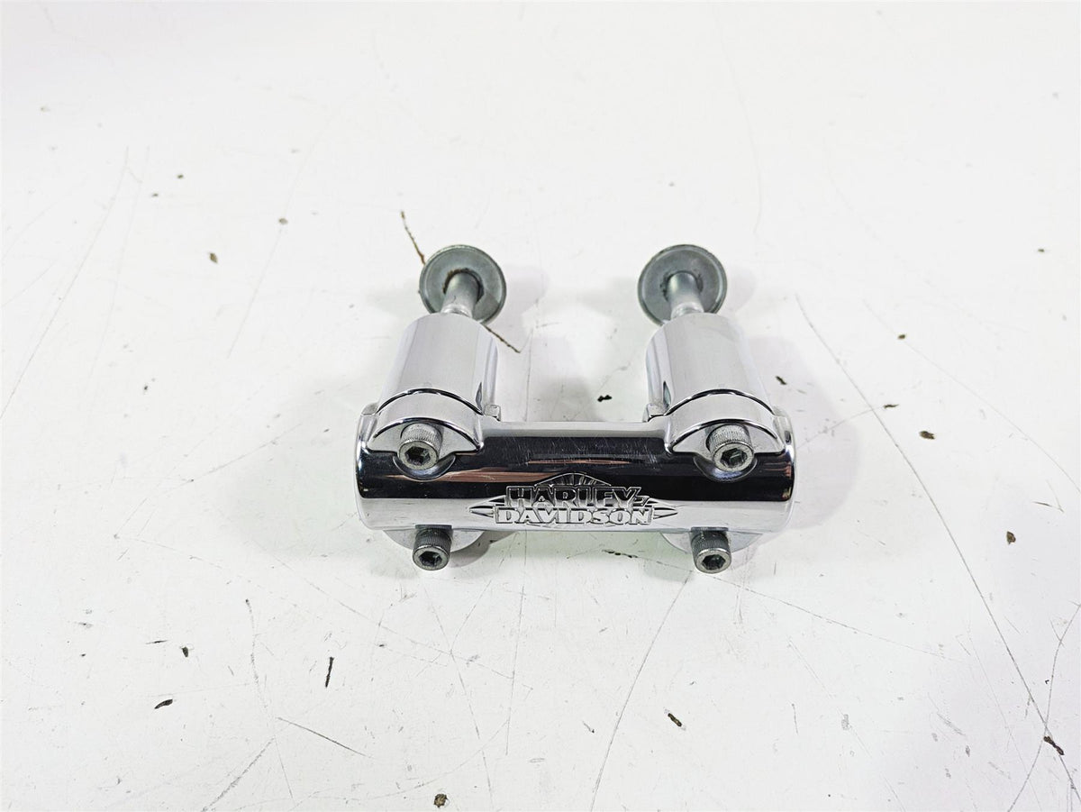 2016 Harley FLSTC Softail Heritage Handlebar Chrome Riser Set 55984-07 {{ shop.shopifyCountryName }} - Mototech271