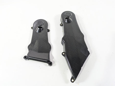 2009 Ducati Multistrada 1100 S Carbon Timing Cover Fairing Set 24510861 24510851 {{ shop.shopifyCountryName }} - Mototech271
