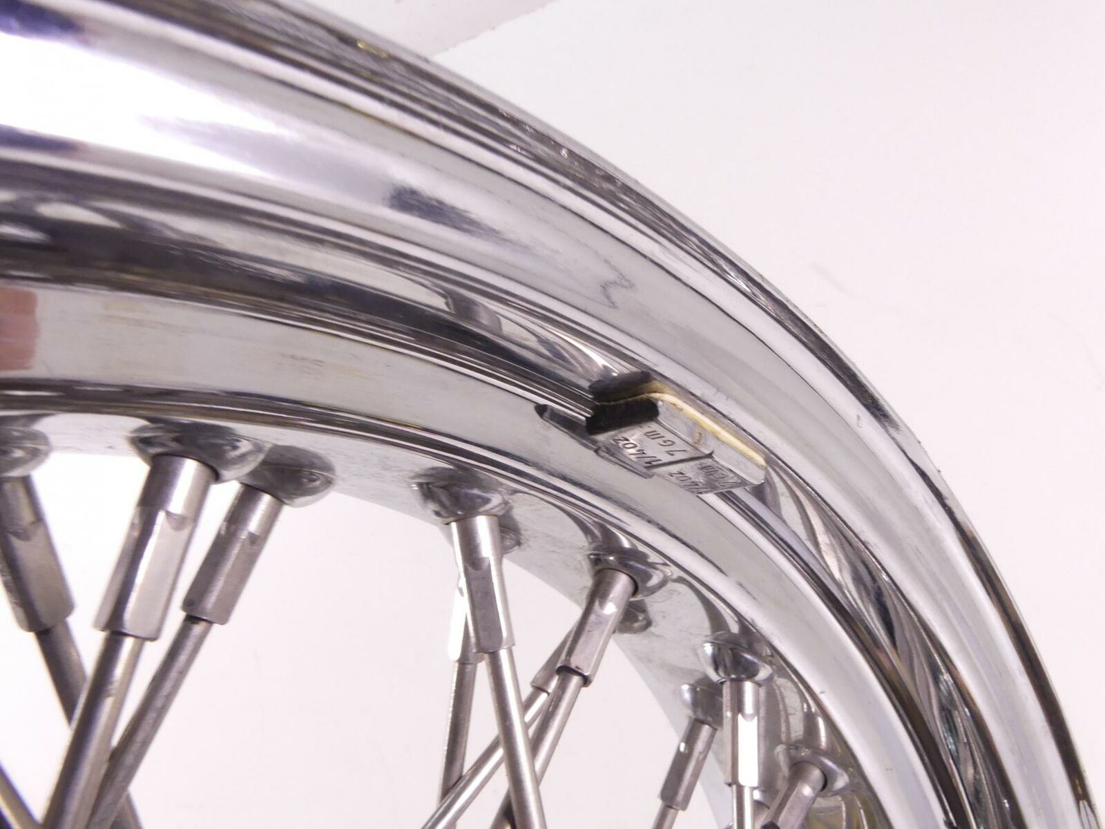 2003 Indian Spirit Springfield Front Spoke Wheel Rim 16x3.5 & Brake Disc 21-950 {{ shop.shopifyCountryName }} - Mototech271