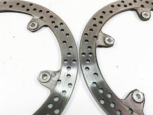 2016 BMW R1200R K53 Front Brembo Brake Disc Rotor 320mm Set 34118526575