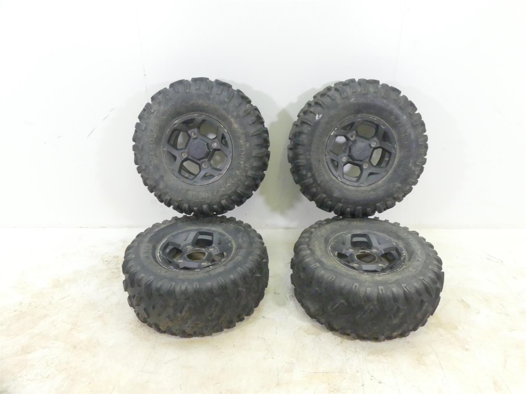 2016 Polaris RZR900 S EPS Front Rear Wheel Tire Set 12x6 12x8 1522230-655 | Mototech271