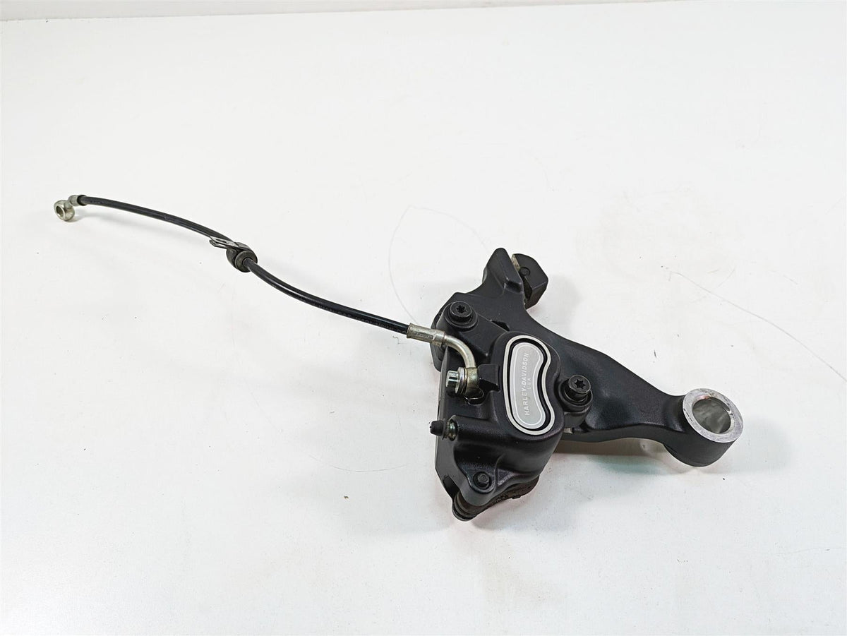 2009 Harley FXDF Dyna Fat Bob Rear Brake Caliper + Mount 40908-08 {{ shop.shopifyCountryName }} - Mototech271