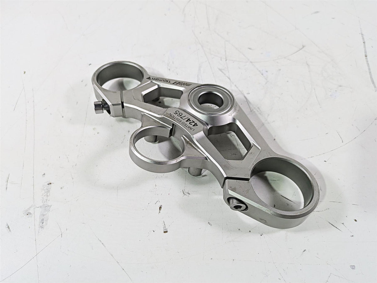 2020 Triumph Daytona 765 Moto2 Upper Triple Tree LIMITED # 424 50mm T2049790 {{ shop.shopifyCountryName }} - Mototech271