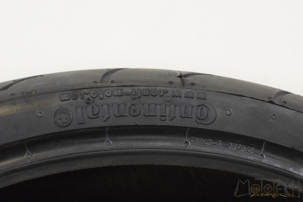 USED Front Tire CONTINENTAL Contimotion Z 120/70-17 DOT4117 96180 {{ shop.shopifyCountryName }} - Mototech271