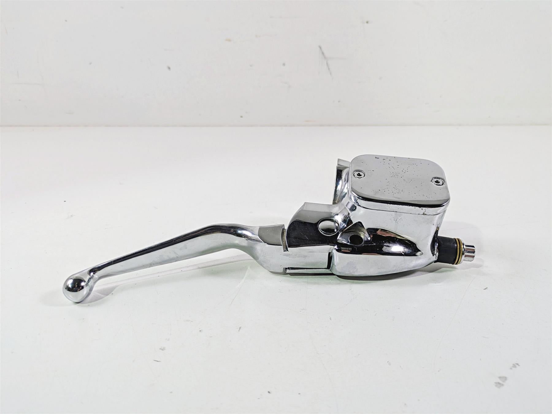 2008 Ultima Motorcycles Fat Bastard Front Master Cylinder & Lever in Chrome {{ shop.shopifyCountryName }} - Mototech271