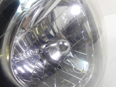 2007 Yamaha XVS1300 V-Star Headlight Head Light Lamp & Bucket 3D8-84320-00-00 {{ shop.shopifyCountryName }} - Mototech271