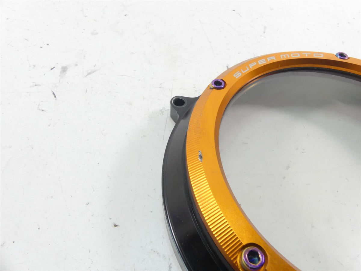 2015 KTM 1290R Super Duke NiceCnc Nero Fauvism Transparent Clear Clutch Cover {{ shop.shopifyCountryName }} - Mototech271
