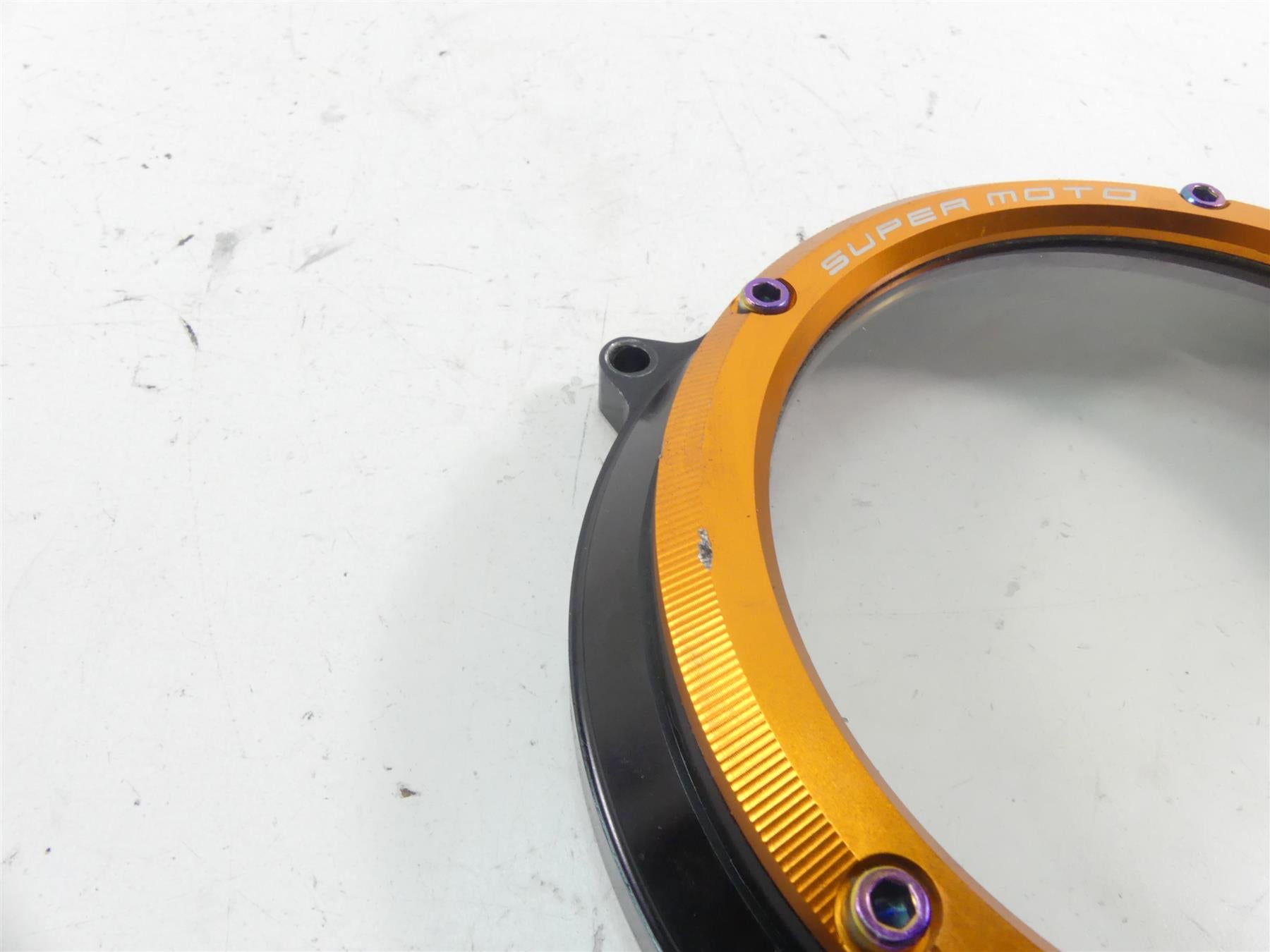 2015 KTM 1290R Super Duke NiceCnc Nero Fauvism Transparent Clear Clutch Cover {{ shop.shopifyCountryName }} - Mototech271