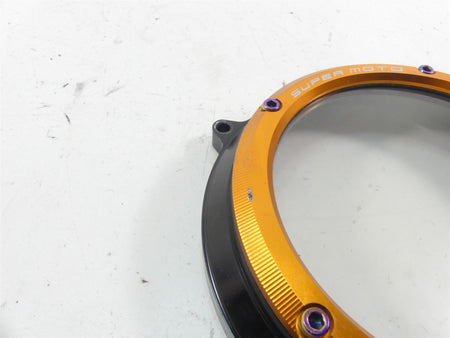 2015 KTM 1290R Super Duke NiceCnc Nero Fauvism Transparent Clear Clutch Cover {{ shop.shopifyCountryName }} - Mototech271