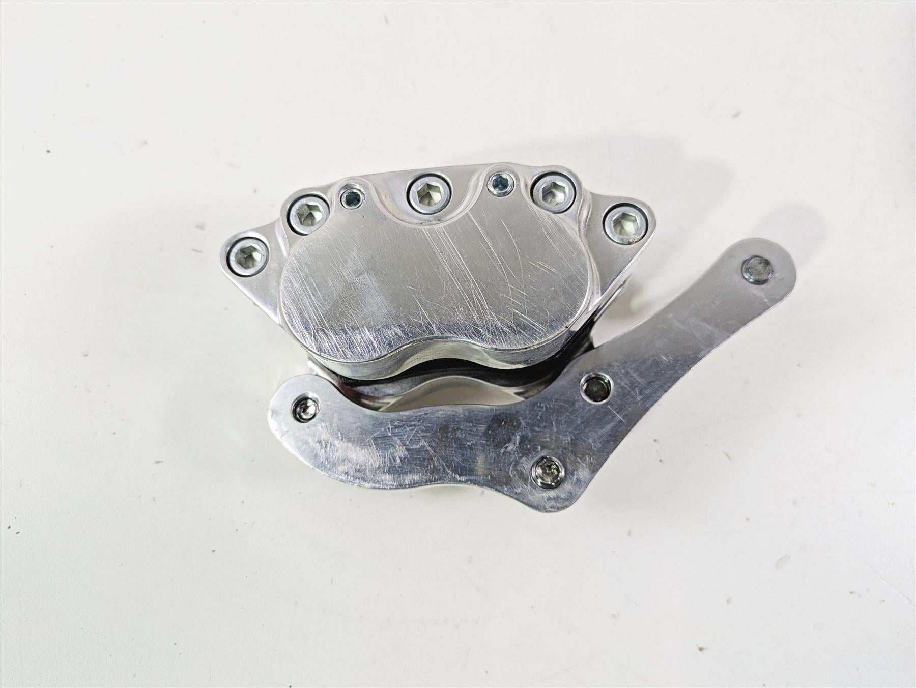 2008 Ultima Motorcycles Fat Bastard 4 Piston Front Brake Caliper & Mount {{ shop.shopifyCountryName }} - Mototech271