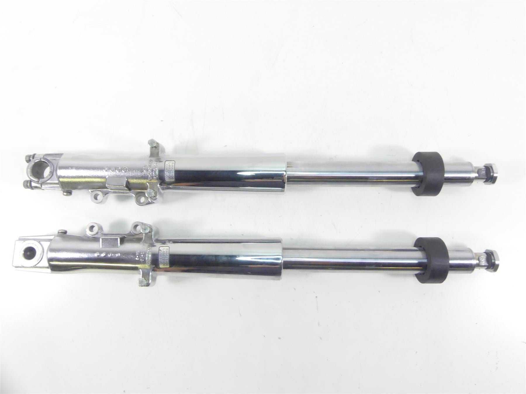 2007 Harley FLHTCU SE CVO Electra Glide Straight Front Forks 41mm 46621-06A {{ shop.shopifyCountryName }} - Mototech271