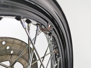 2008 Harley FLSTSB Cross Bones Front Wheel Rim 16x3 -Read 44937-08 | Mototech271