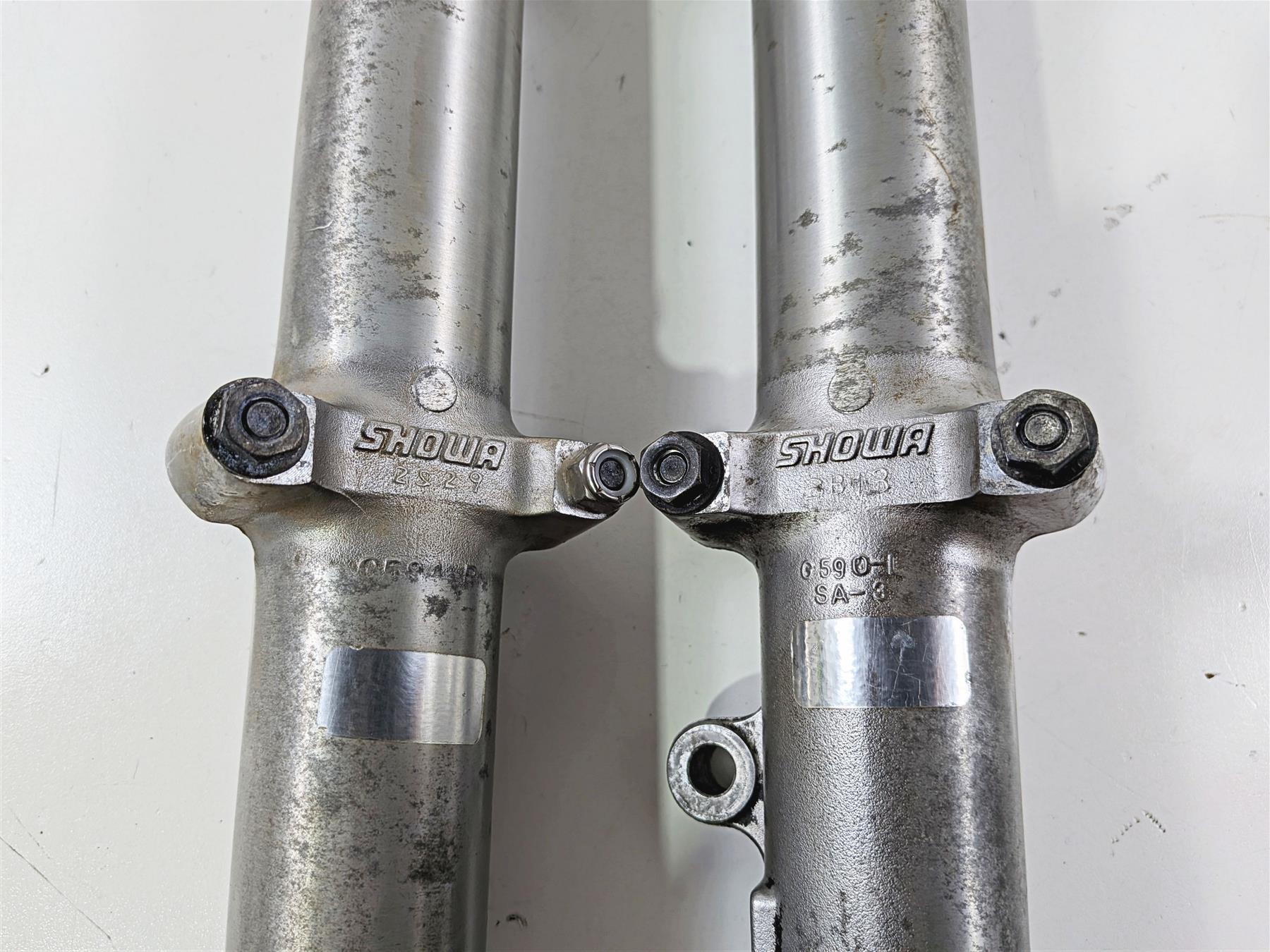 2003 Harley Sportster XL1200 Straight Front Fork Set 39mm Read 45900-00 45901-00 {{ shop.shopifyCountryName }} - Mototech271