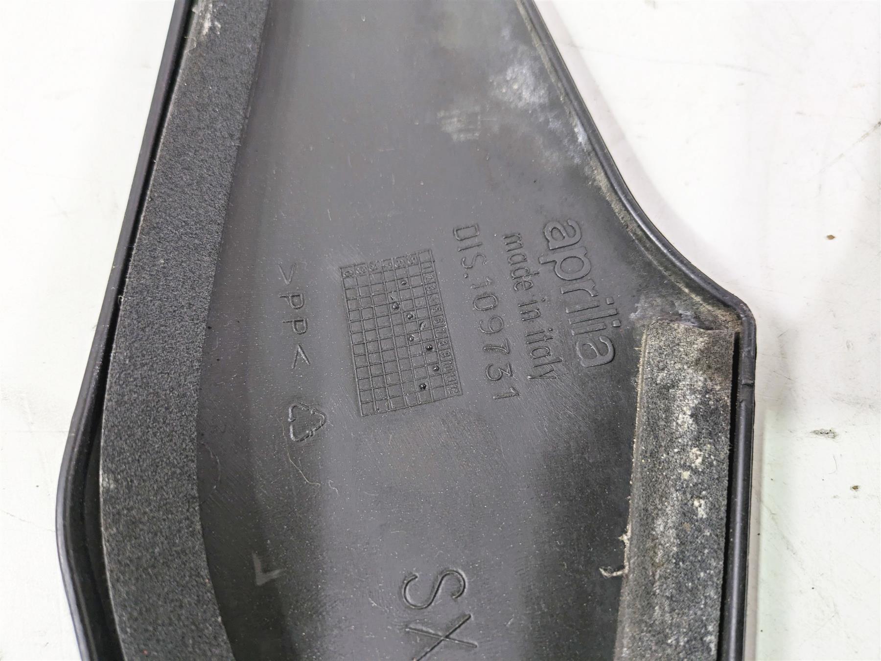 2008 Aprilia RSVR 1000 Factory Under Seat Side Cover Set AP8179403 AP8179402 {{ shop.shopifyCountryName }} - Mototech271