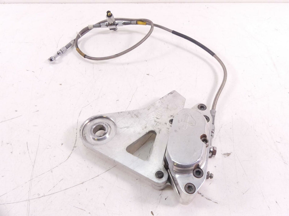 2003 Indian Spirit Springfield Rear Brake Caliper Pad + Bracket & Lines 53-176 {{ shop.shopifyCountryName }} - Mototech271