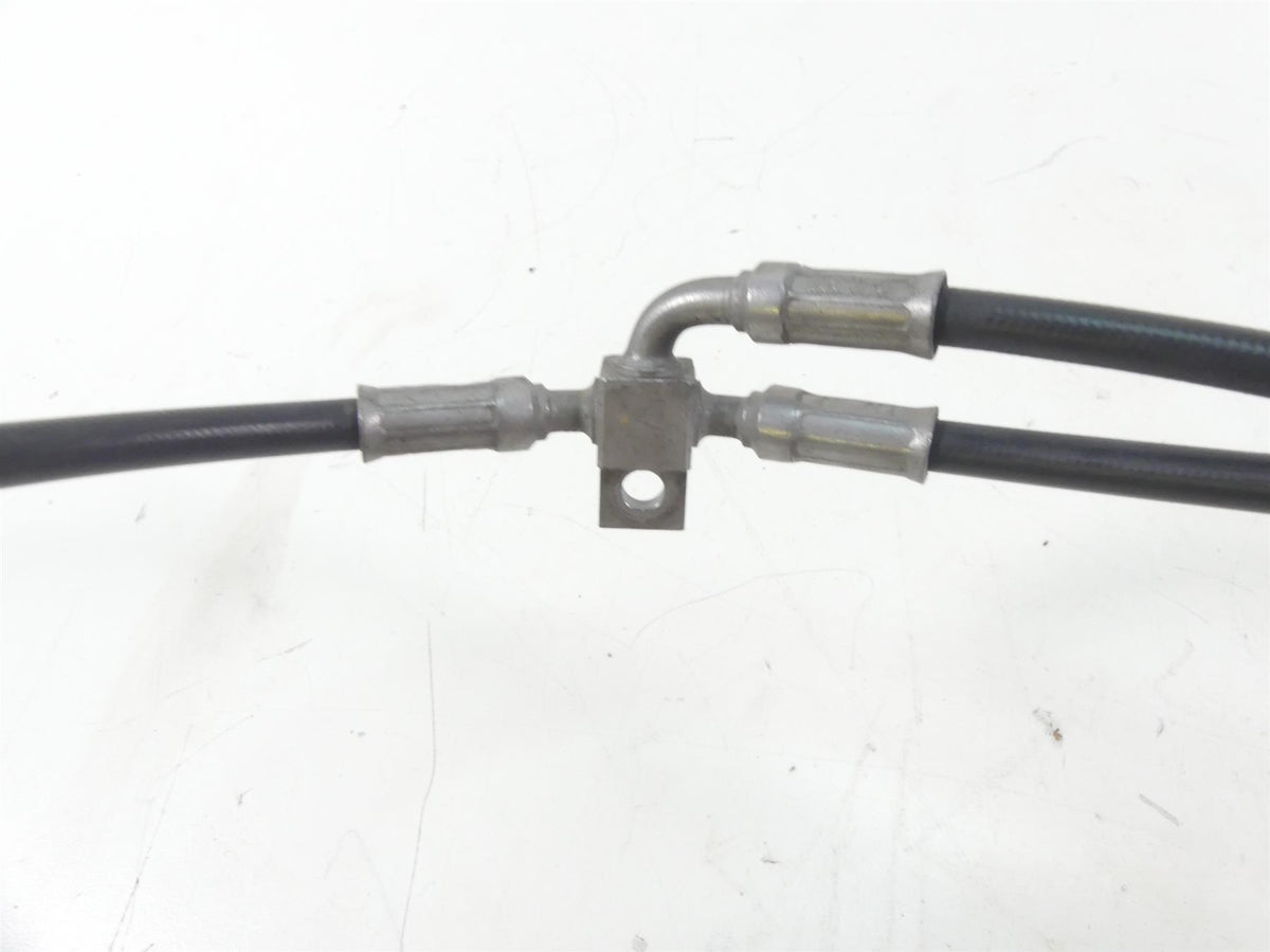 2009 Harley FXDF Dyna Fat Bob Front Brake Caliper Set + Lines 44046-08 44487-08 {{ shop.shopifyCountryName }} - Mototech271