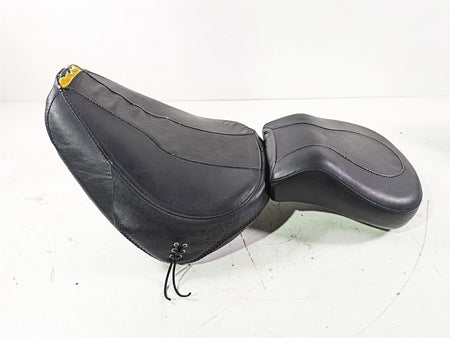 2004 Harley Softail FLSTF Fat Boy Front Rear Seat Saddle Set - Read 52218-00 {{ shop.shopifyCountryName }} - Mototech271
