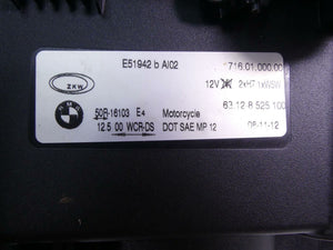 2013 BMW R1200GS GSW K50 Headlight Head Light Lamp Lens -Read 63218525100 | Mototech271