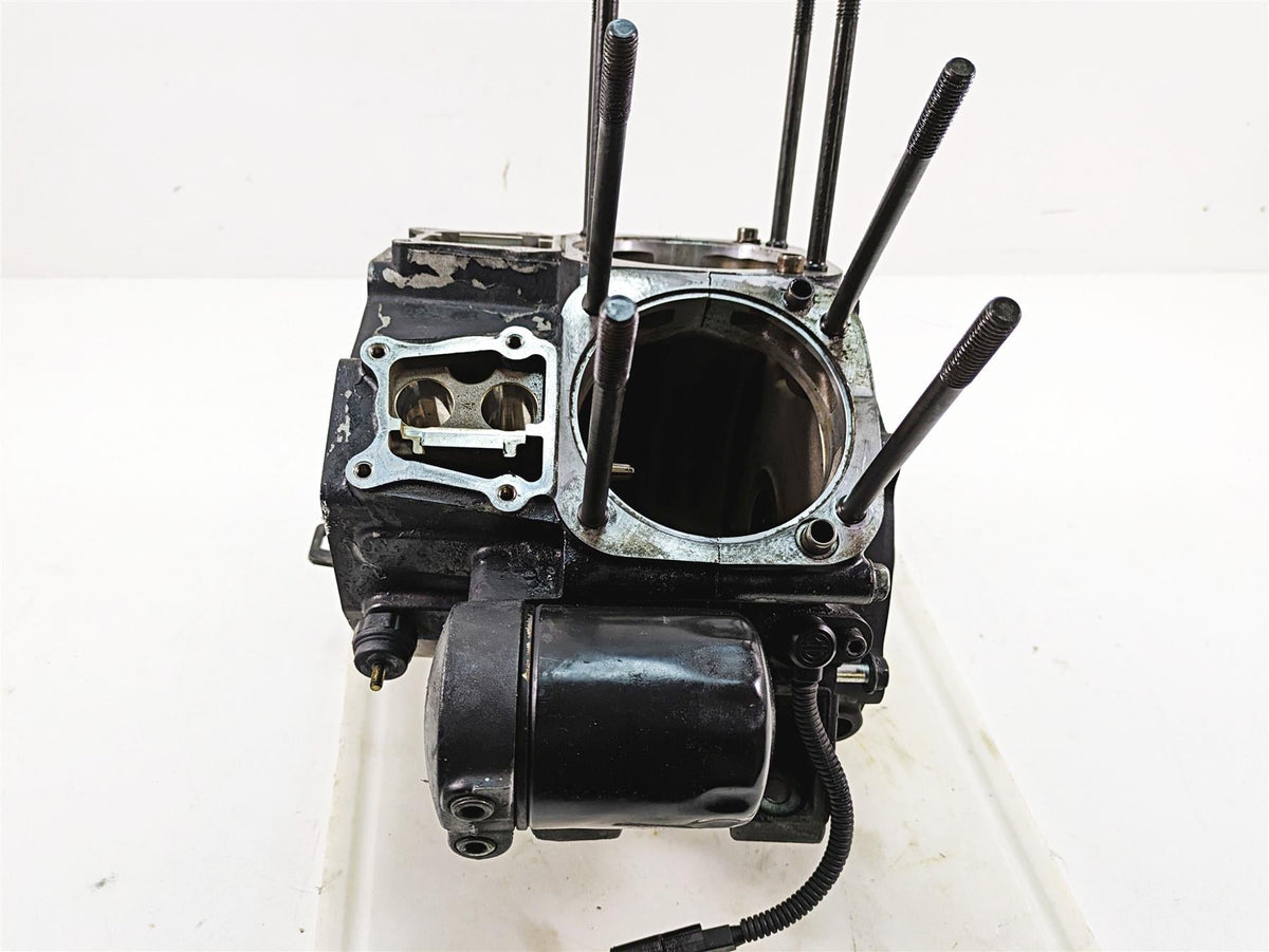 2009 Harley FXDC Dyna Super Glide Custom Crankcase Crank Case Set 24649-06 {{ shop.shopifyCountryName }} - Mototech271