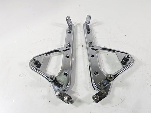 2008 Harley Touring FLHTCU E-Glide 105TH Rear Chrome Mount Rack Holder 90720-79C | Mototech271