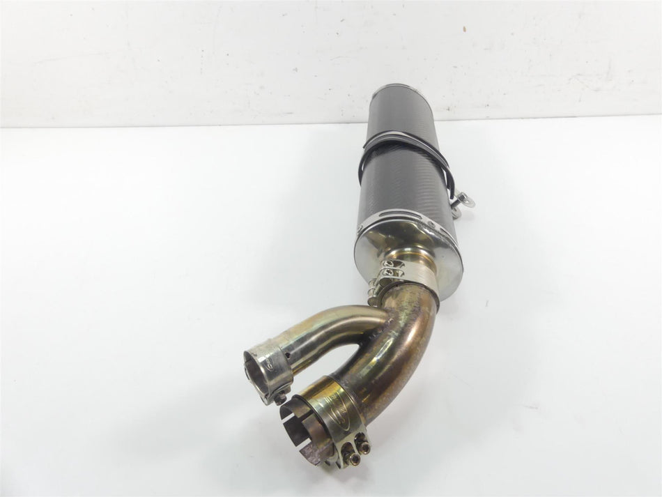 2016 BMW S1000XR K49 Delkevic Oval Carbon Fiber 450mm Exhaust Muffler PR1868 {{ shop.shopifyCountryName }} - Mototech271