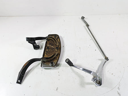 2012 Harley FLD Dyna Switchback Left Floor Board & Shifter 54174-12 34887-06 {{ shop.shopifyCountryName }} - Mototech271