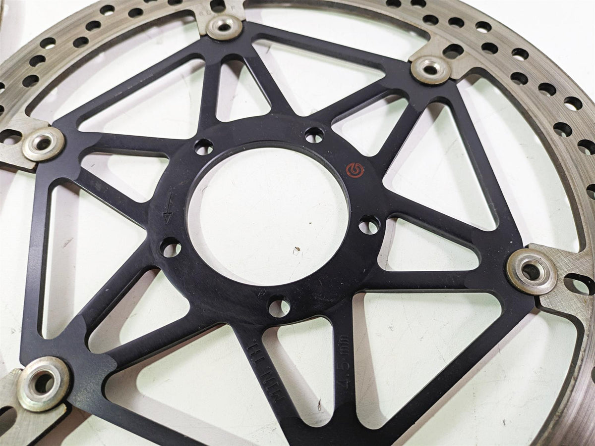 2016 Ducati Monster 1200 S Front Brake Rotor Disc Set Brembo 49241351A 49241341A {{ shop.shopifyCountryName }} - Mototech271