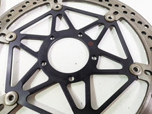 Load image into Gallery viewer, 2016 Ducati Monster 1200 S Front Brake Rotor Disc Set Brembo 49241351A 49241341A
