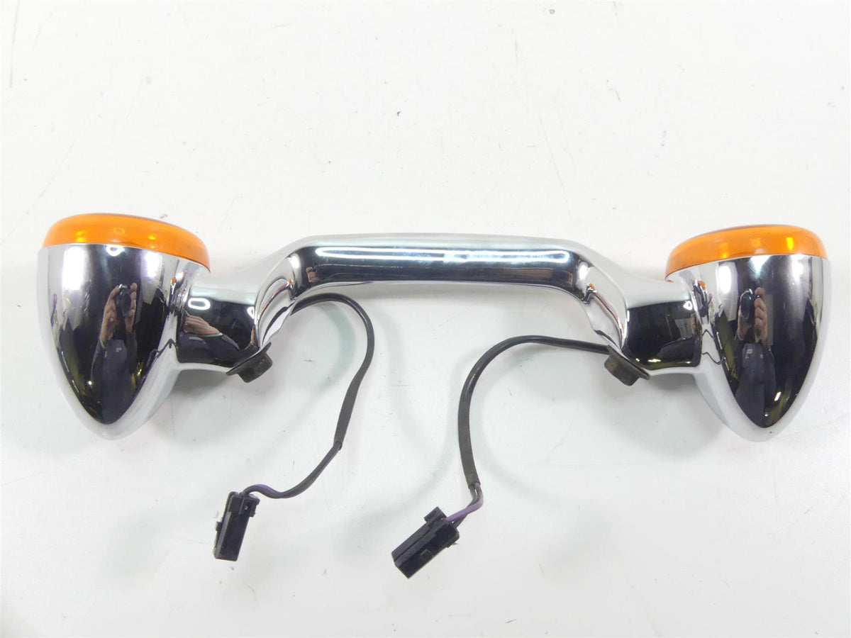 2005 Harley Touring FLHRSI Road King Rear Blinker Turn Signal Bar Set 68508-04 {{ shop.shopifyCountryName }} - Mototech271