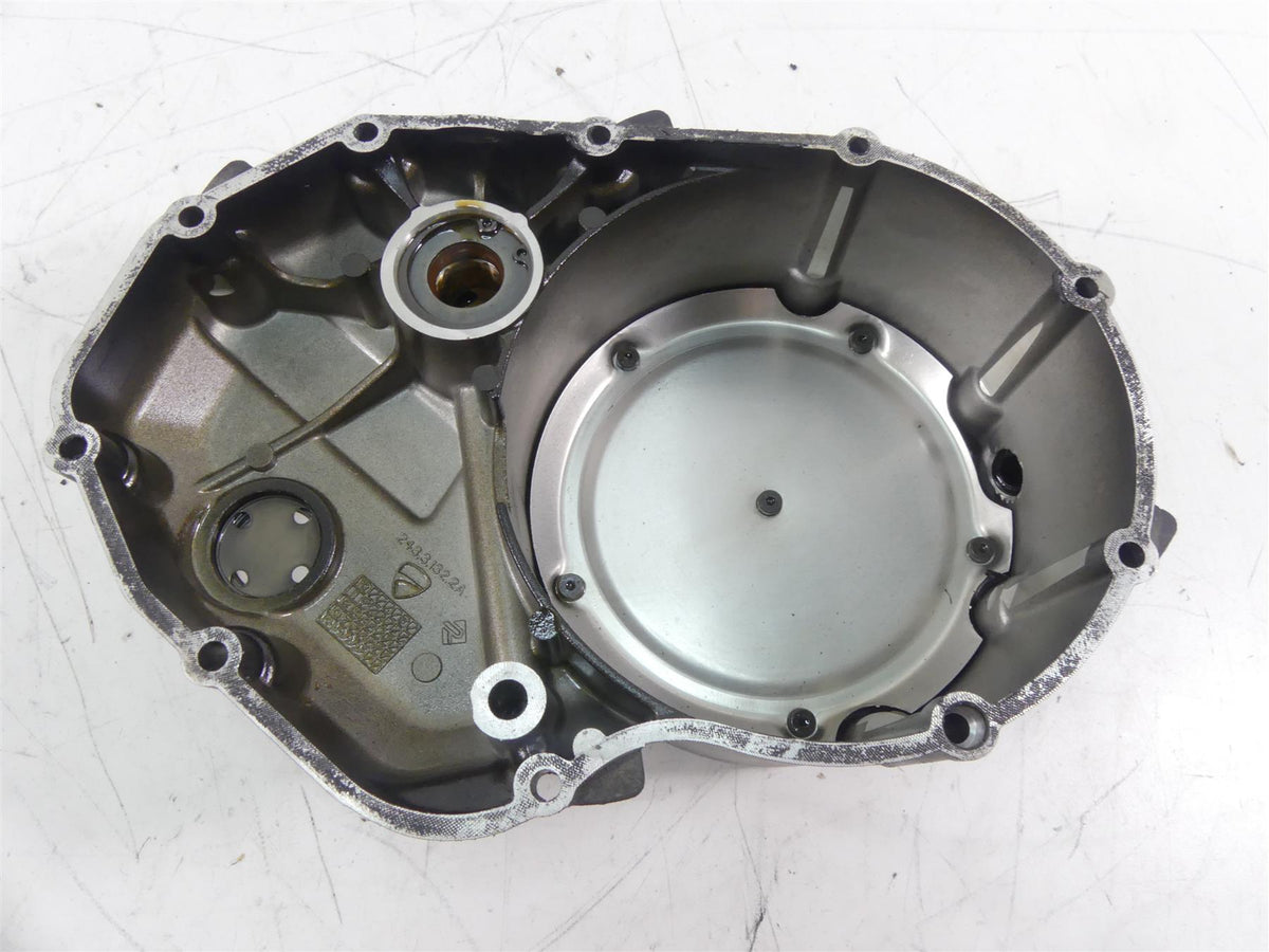 2015 Ducati Diavel Carbon Red Right Side Engine Motor Clutch Cover 24331322A {{ shop.shopifyCountryName }} - Mototech271
