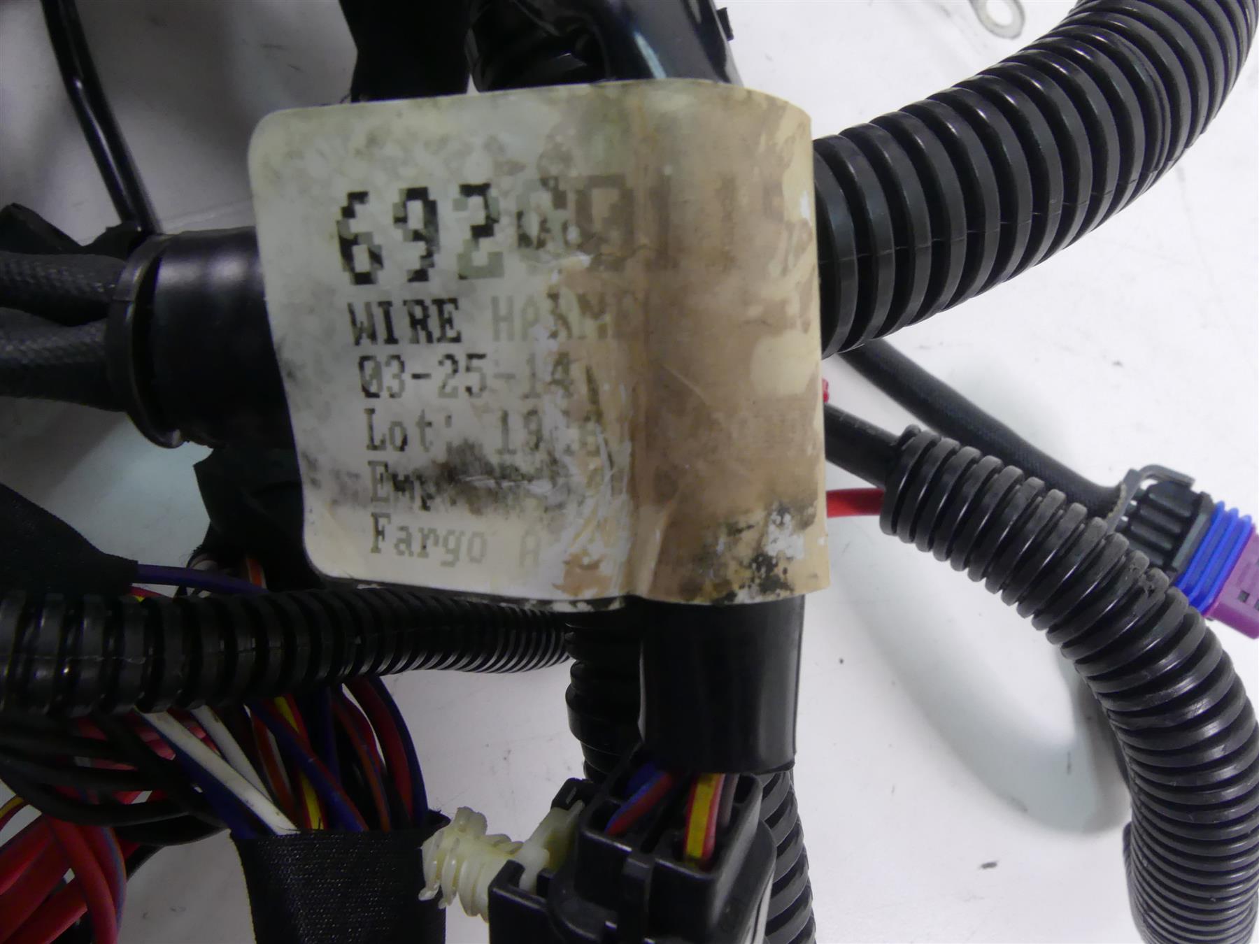 2014 Harley Touring FLHX Street Glide Main Wiring Harness Loom -No Abs 69200115 {{ shop.shopifyCountryName }} - Mototech271