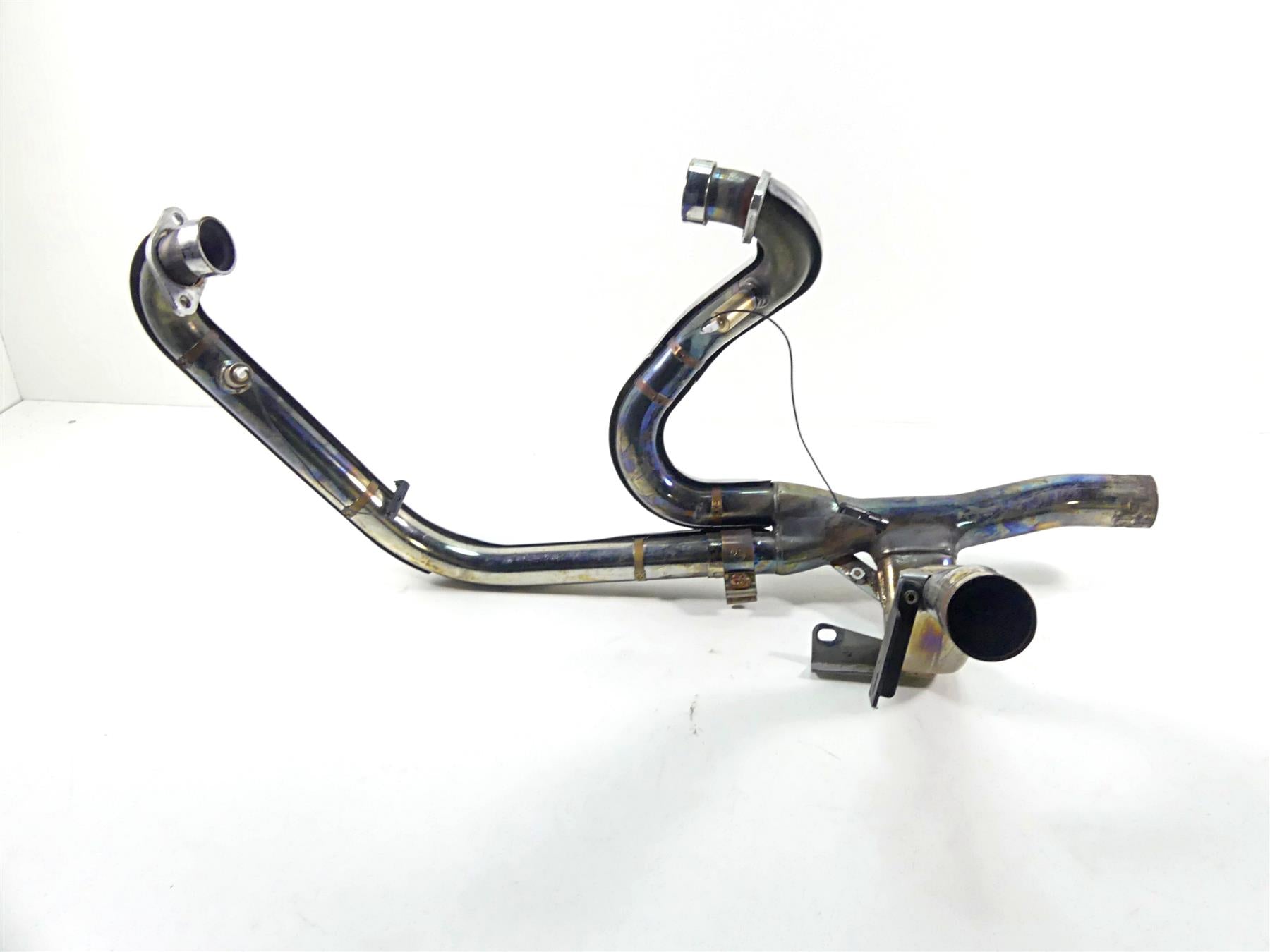 2011 Victory Cross Country Exhaust Header Manifold Pipe Set 1262072 1261984 {{ shop.shopifyCountryName }} - Mototech271