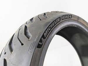 Used Rear Motorcycle Tire Michelin Road 6 190/50 ZR17 3528701847610