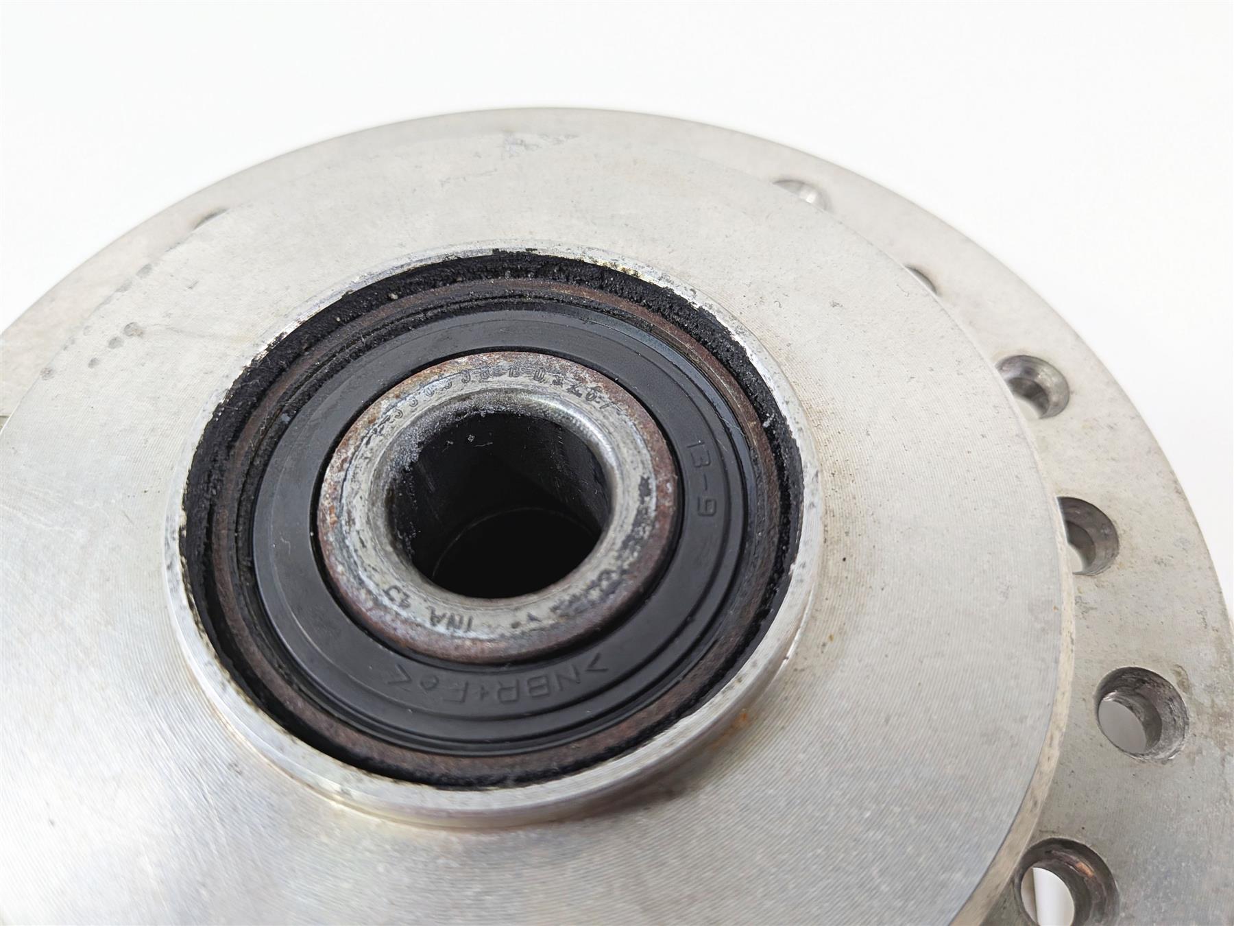 2003 Harley Sportster XL1200 Front Spoke Wheel Hub + Brake Disc Set 43105-05A {{ shop.shopifyCountryName }} - Mototech271