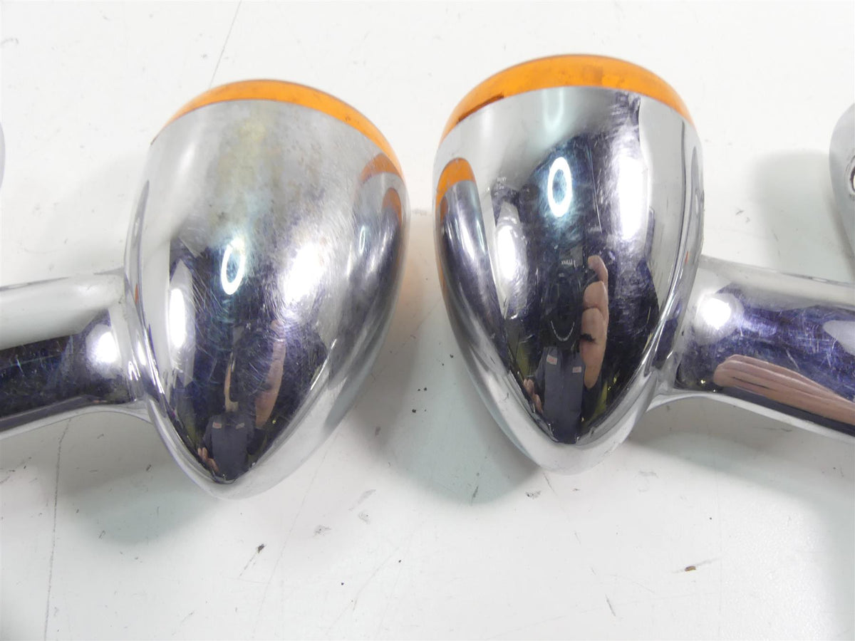 2014 Harley Sportster XL1200 C Rear Blinker Set & Chrome Struts 68978-00 {{ shop.shopifyCountryName }} - Mototech271